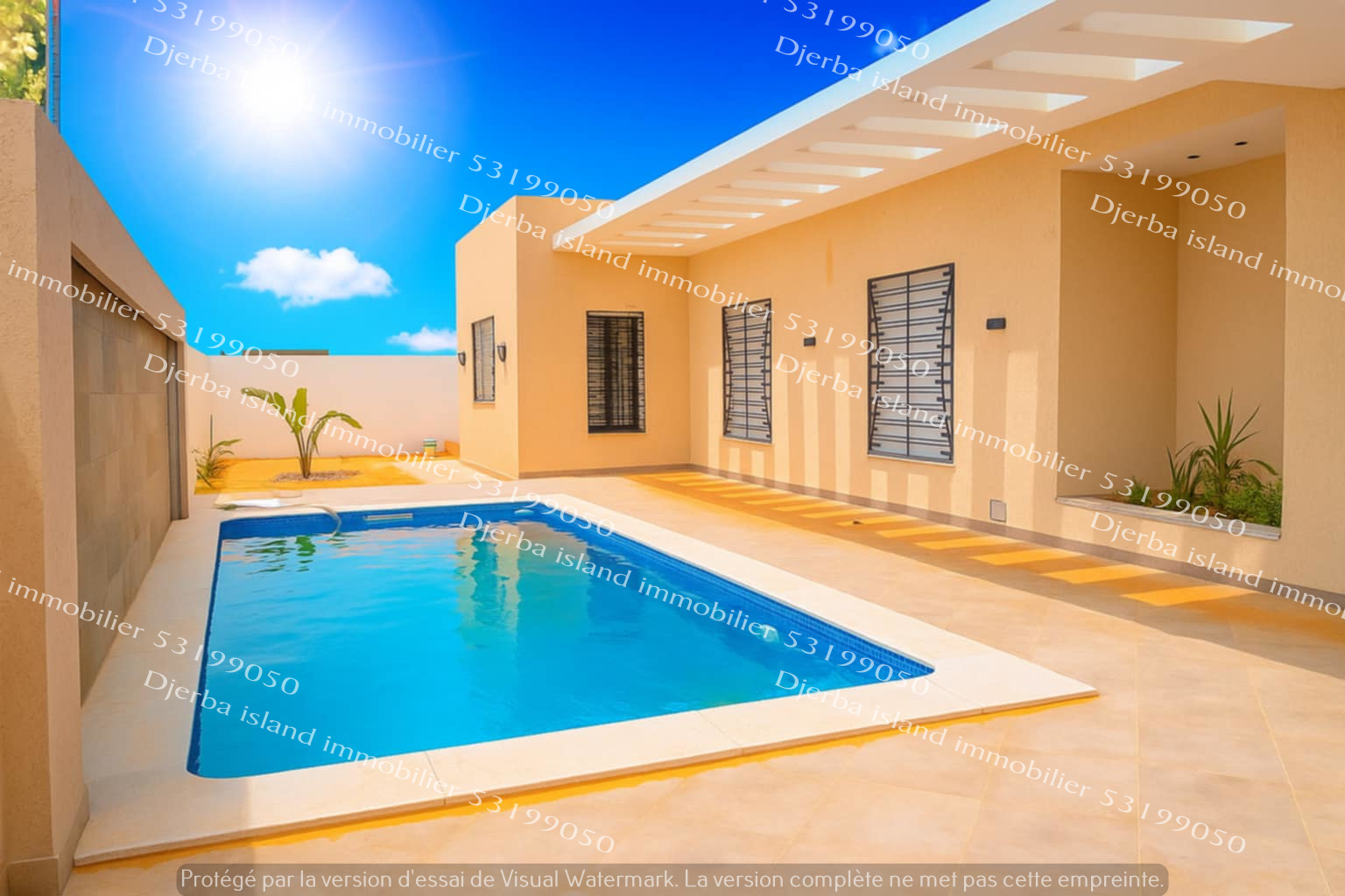 Djerba - Houmet Essouk Djerba  Vente Maisons Grand maison avec piscine