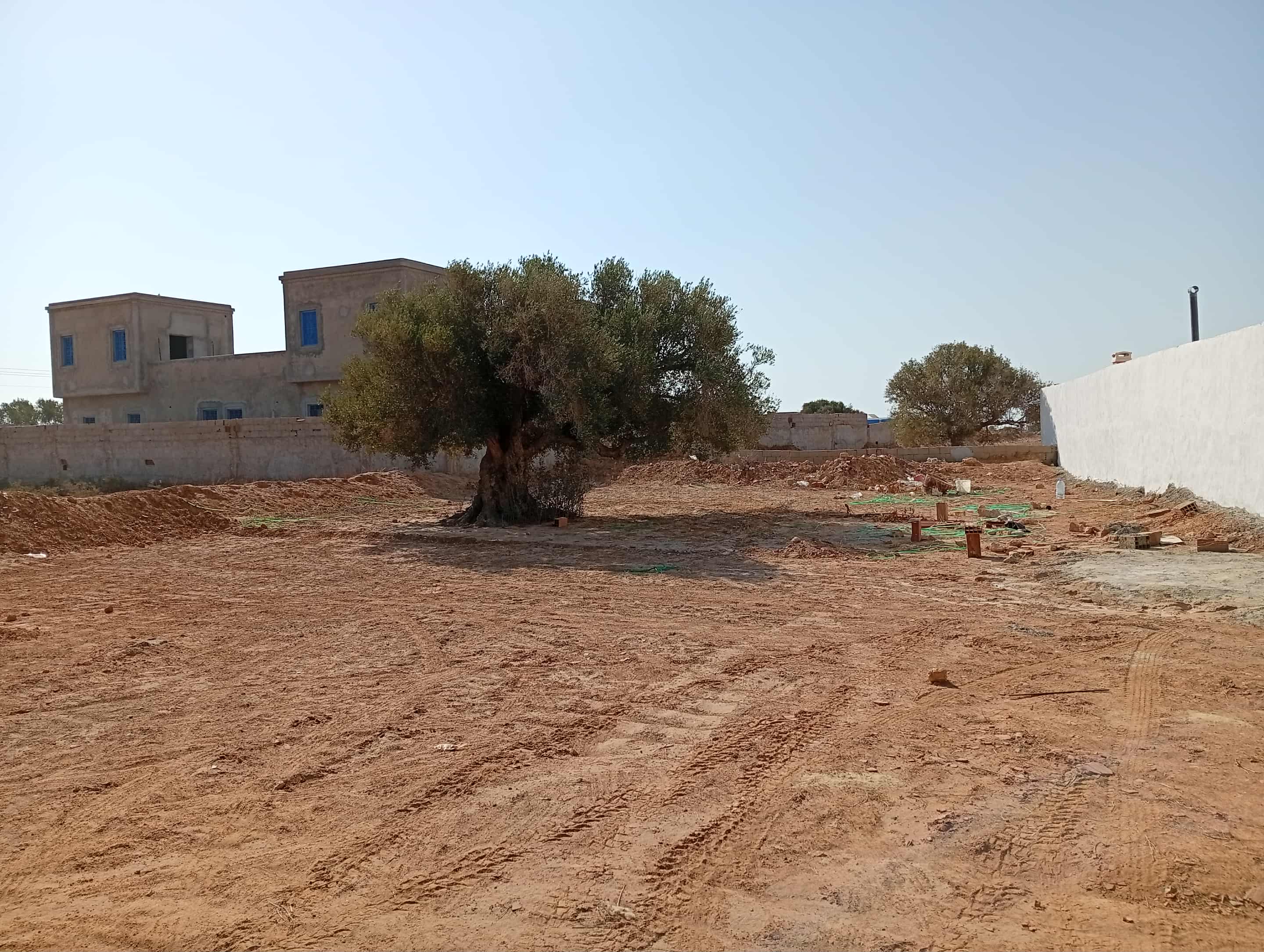 Djerba - Midoun Aghir Terrain Terrain nu Terrain vue mer