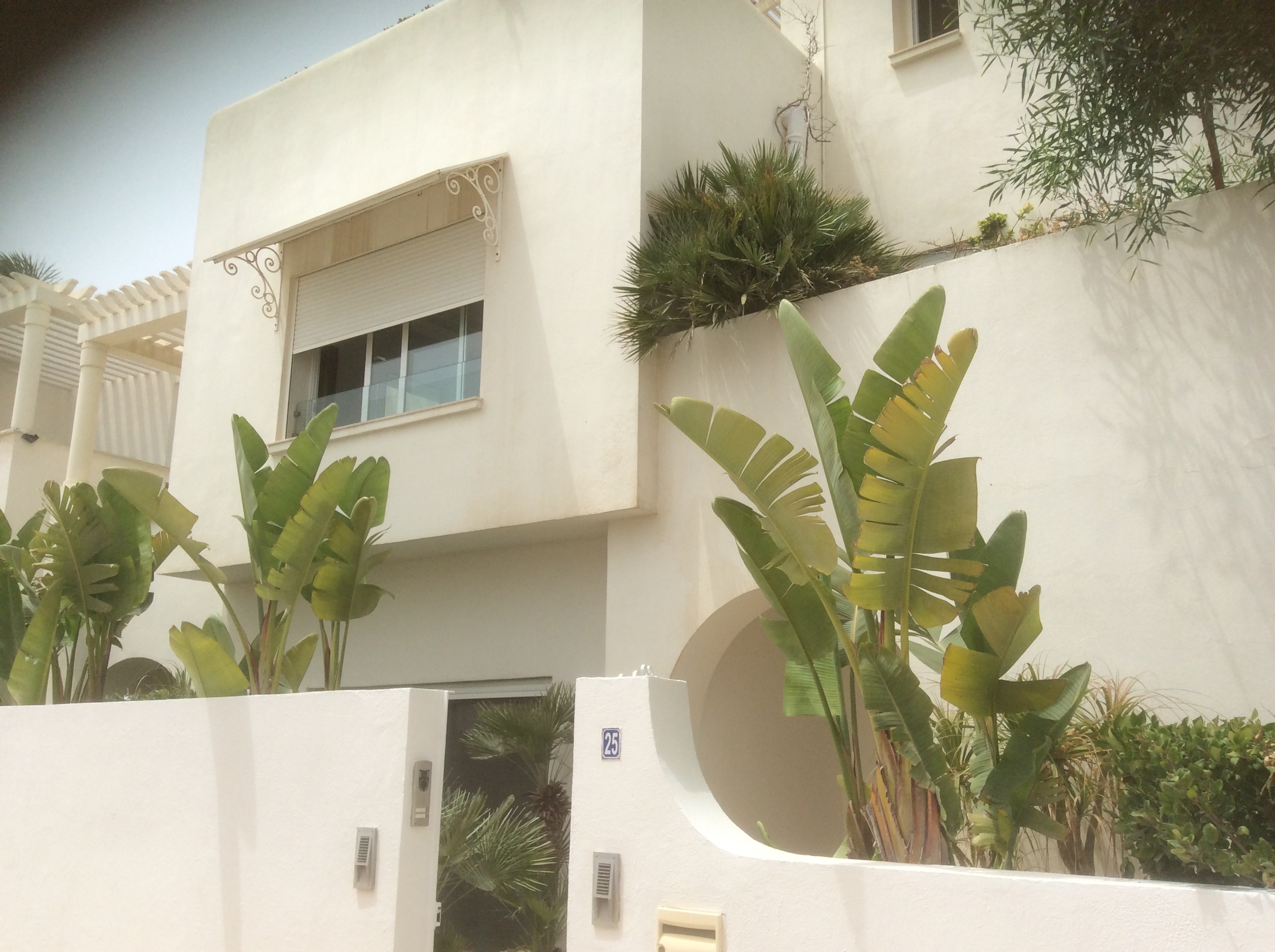 La Marsa Gammart Location Maisons Vue port magnifique villa meuble neuf