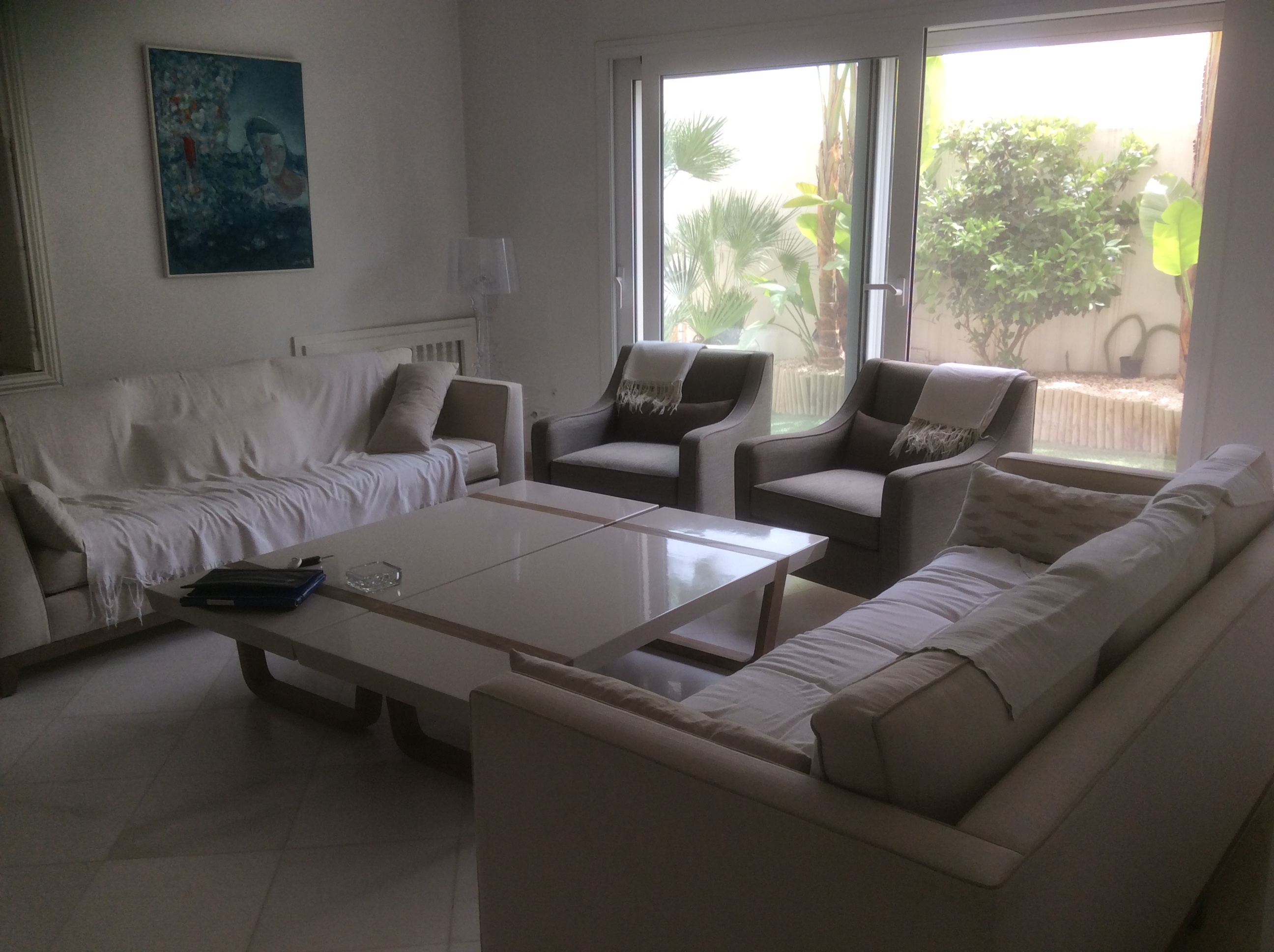 La Marsa Gammart Location Maisons Vue port magnifique villa meuble neuf