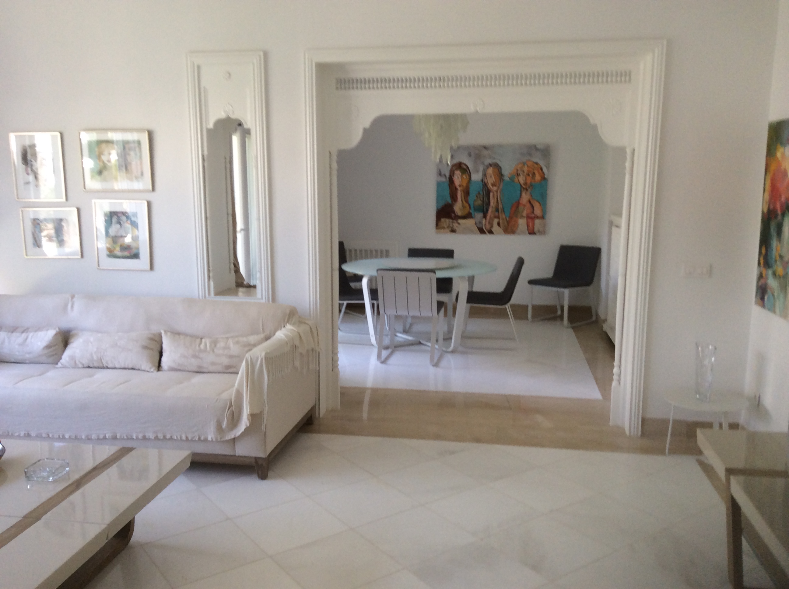 La Marsa Gammart Location Maisons Vue port magnifique villa meuble neuf