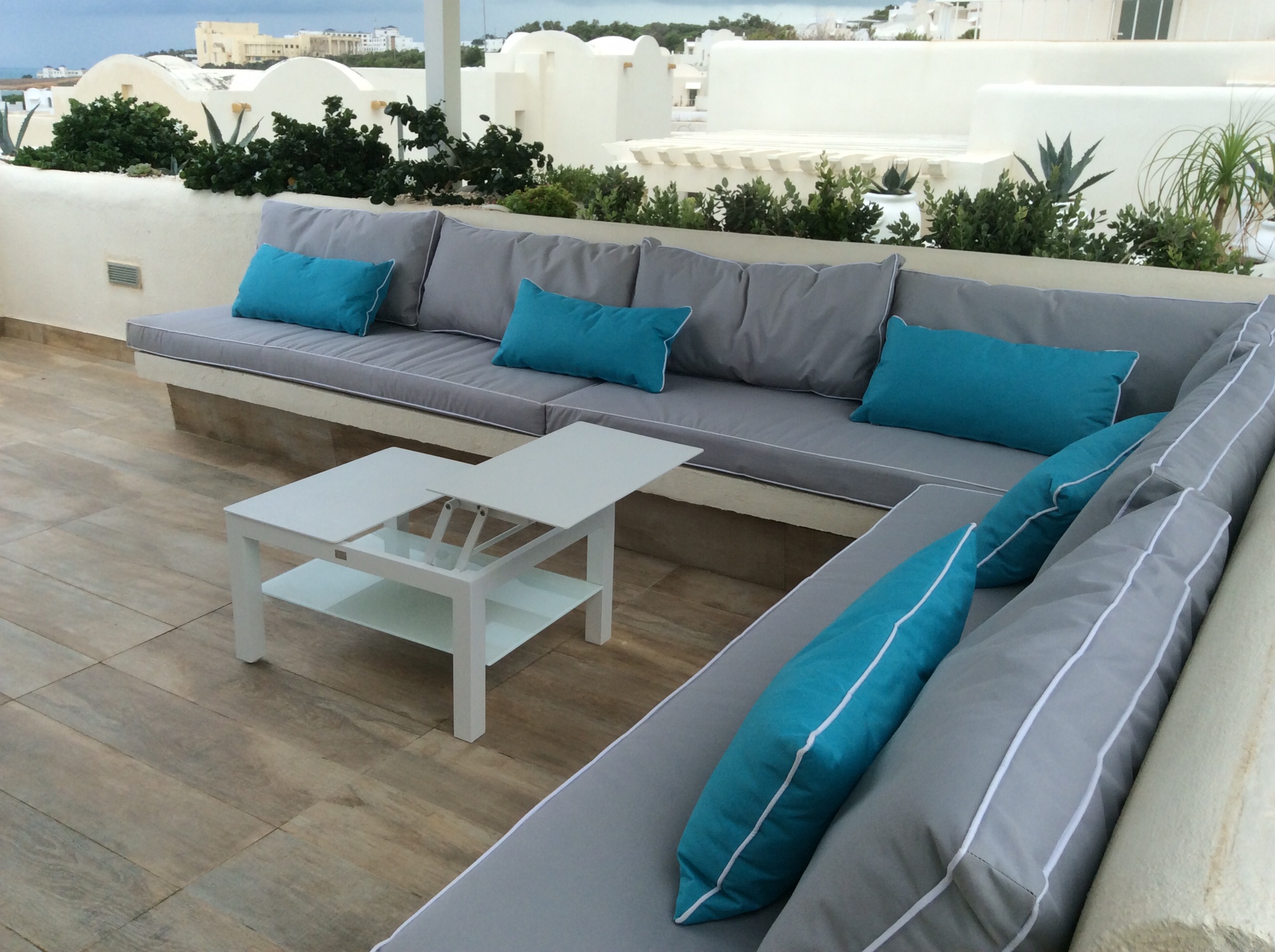 La Marsa Gammart Location Maisons Vue port magnifique villa meuble neuf