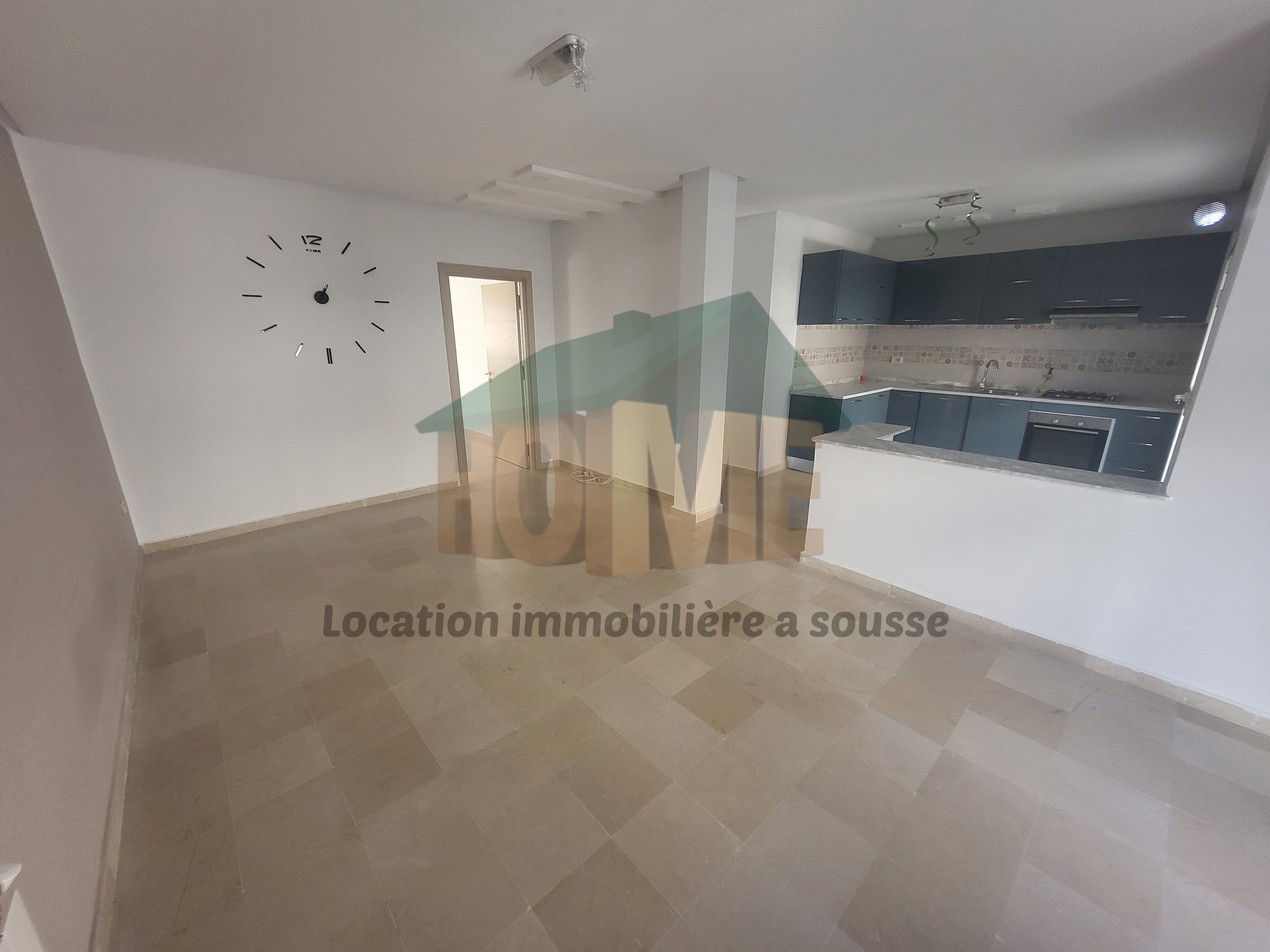 Sousse Jaouhara Sahloul Location Appart. 2 pices S2 sans meuble pour couple