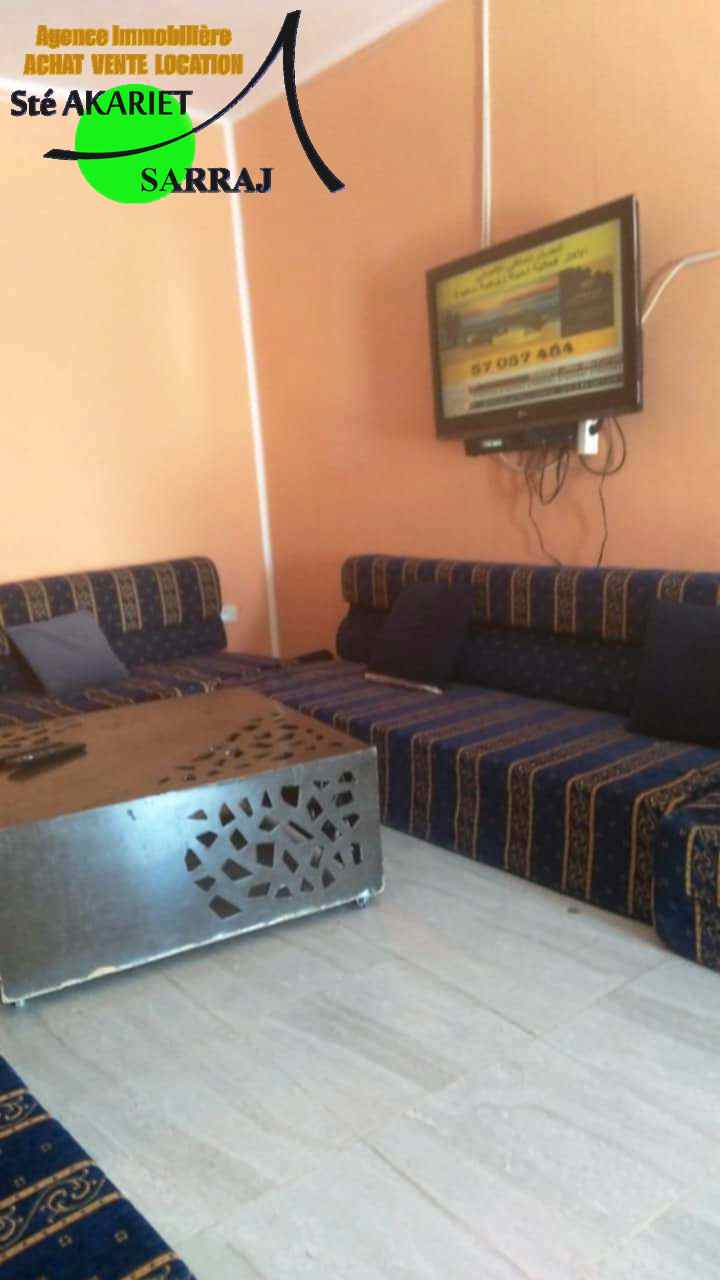 Sousse Jaouhara Sousse Khezama Vente Appart. 3 pices Apartement s2  80m de la route touristique khzema