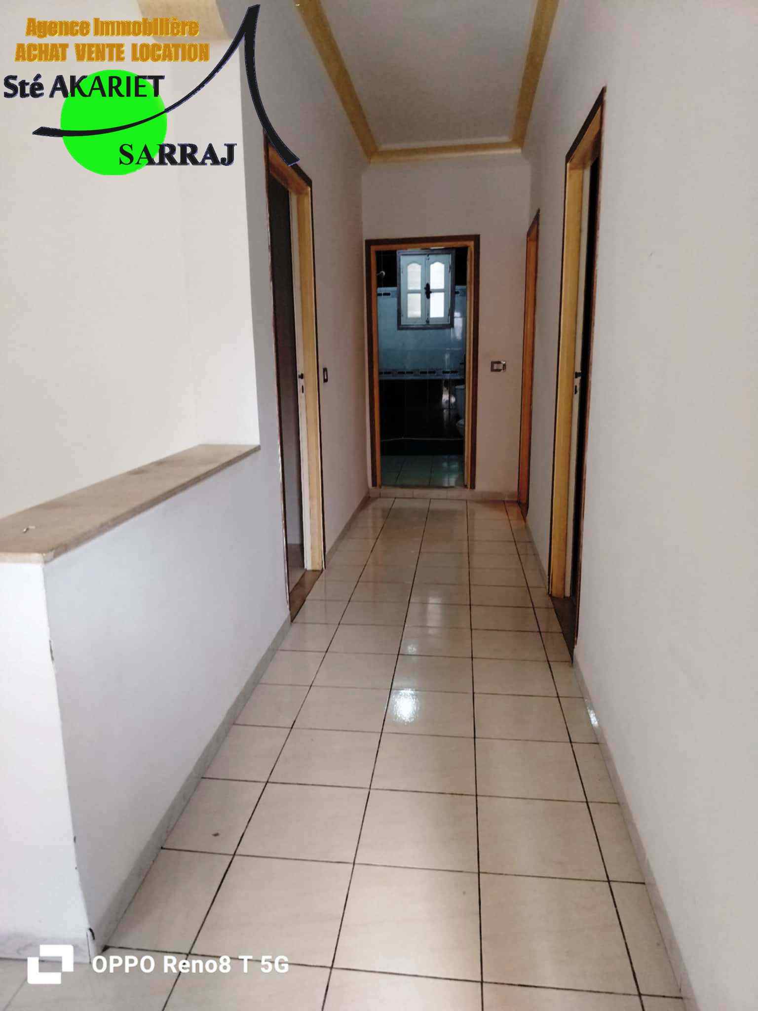 Sousse Riadh Sousse Riadh Vente Appart. 3 pices Appartement s2 prs avenue el taoufik cit riadh