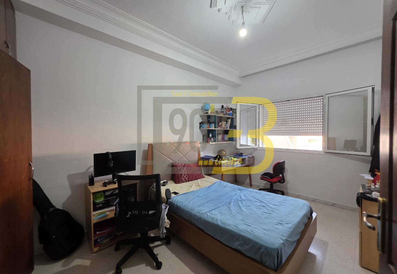 Ariana Ville Cite Ennasr 2 Location Appart. 3 pices Un tage de villa s3  ennasr 2