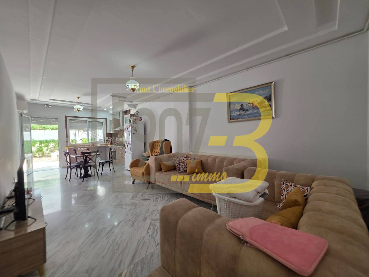 Ariana Ville Cite Ennasr 1 Location Appart. 1 pice Un appartement s1 meubl avec jardin  cit ennasr