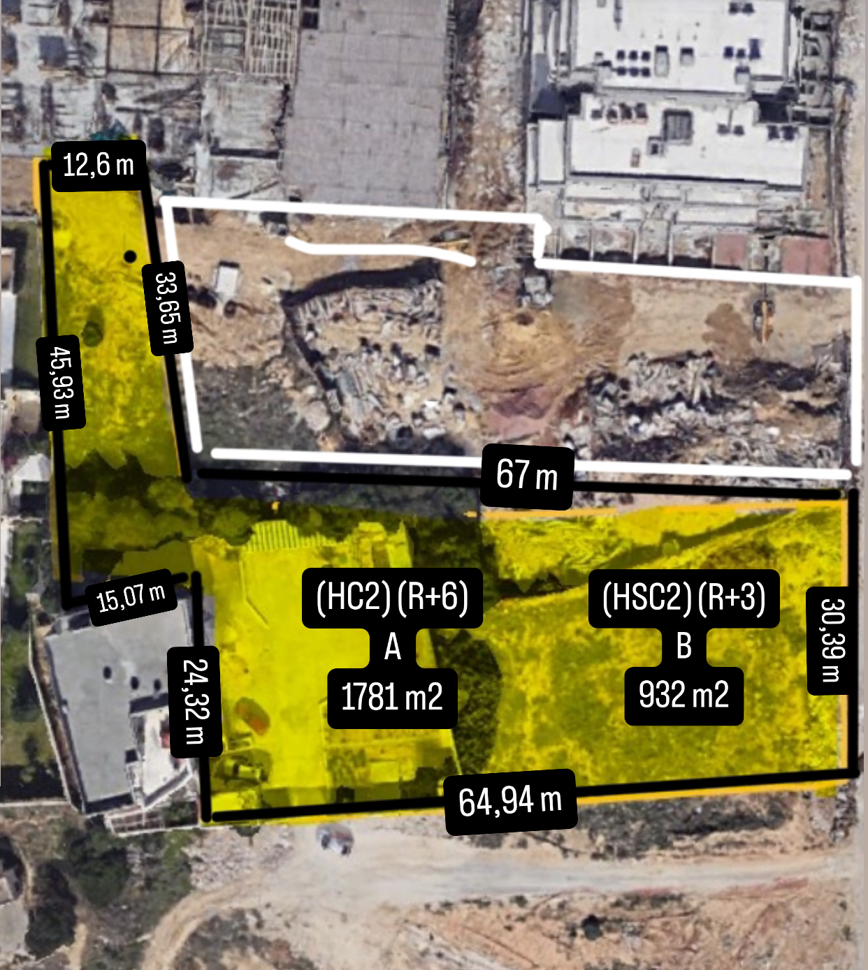El Menzah El Menzah 9 Terrain Terrain nu R3 et r6 menzah 9c