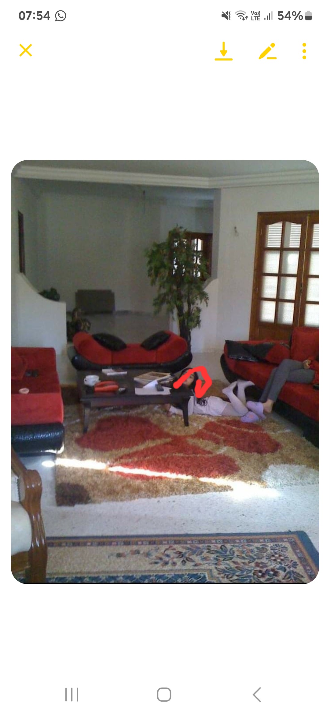 Raoued Cite El Ghazala 2 Location Appart. 5 pices+ Etage de  villa