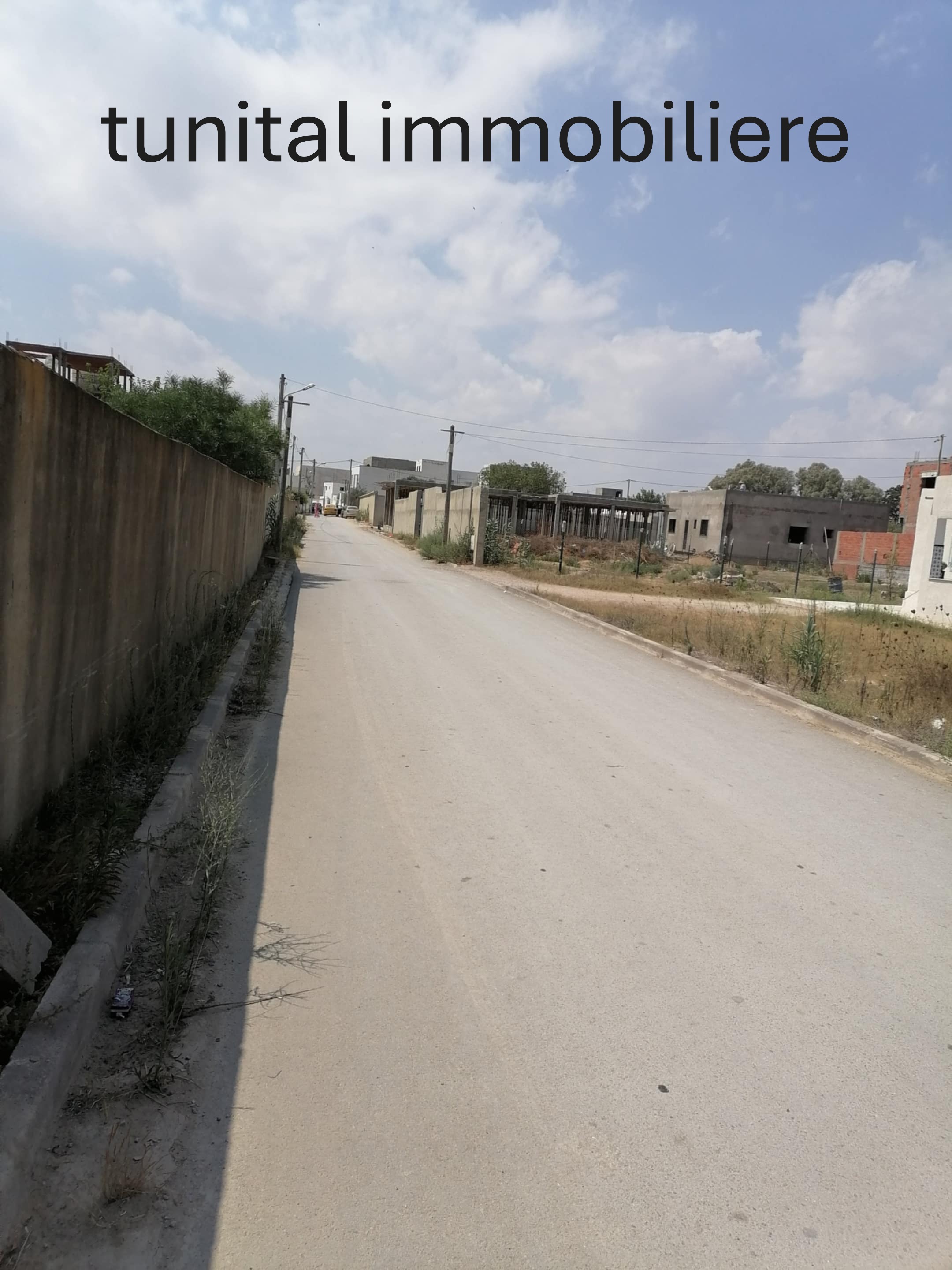 La Marsa Gammart Vente Surfaces Gammarth harrouch terrain bon emplacement