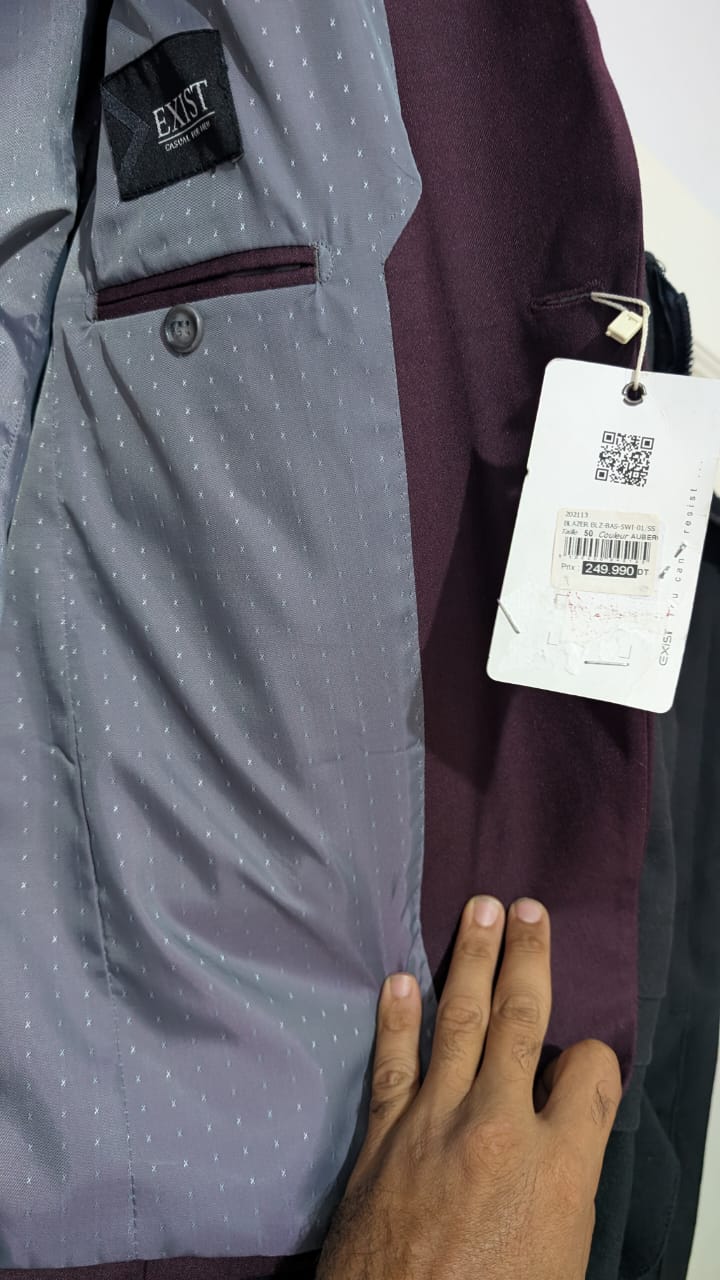 Ain Zaghouan Ain Zaghouan Hommes Autre Blazer de la marque exist