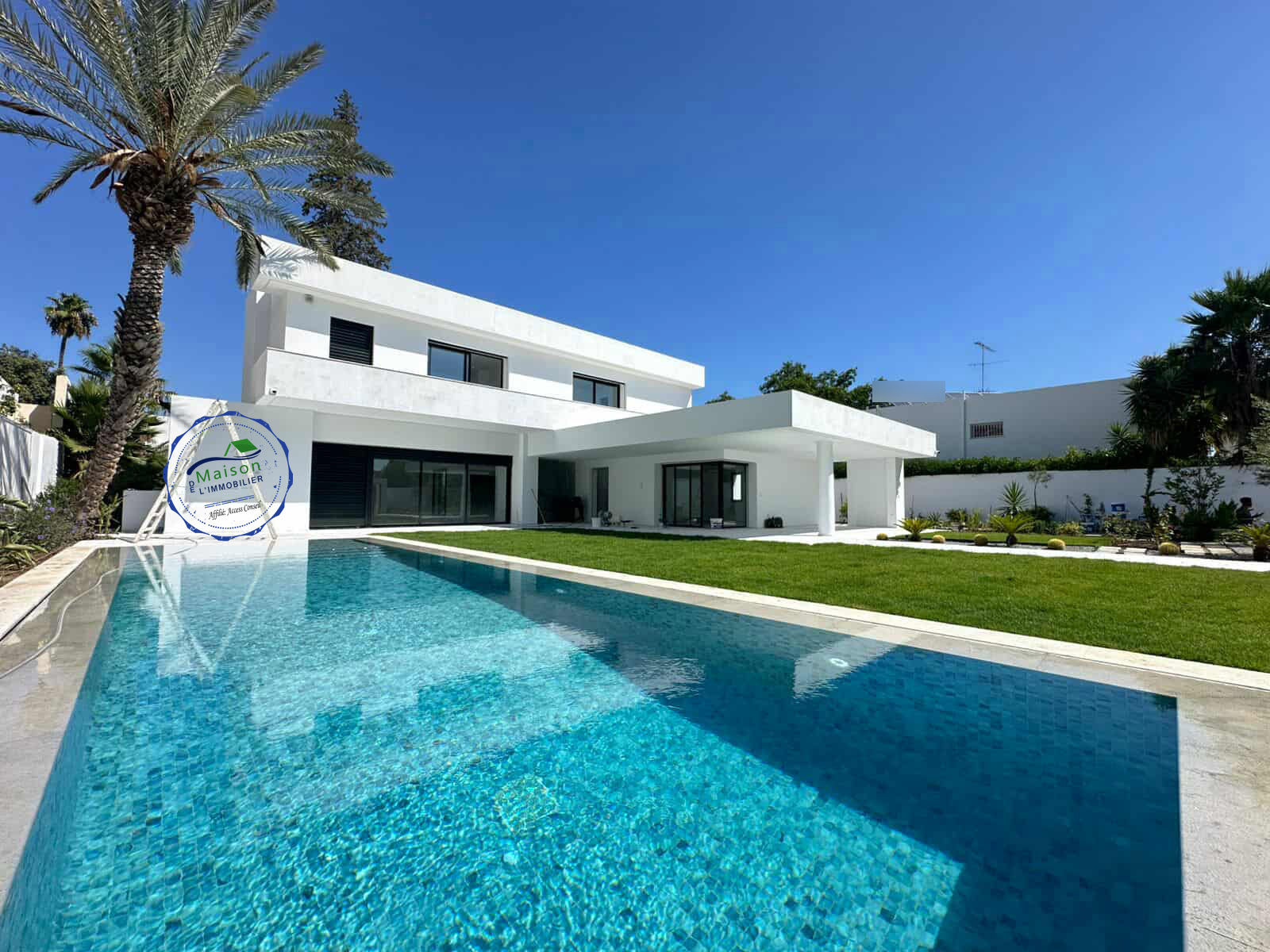 El Menzah Mutuelle Ville Location Autre Villa ac piscine sis au quartier notre dame