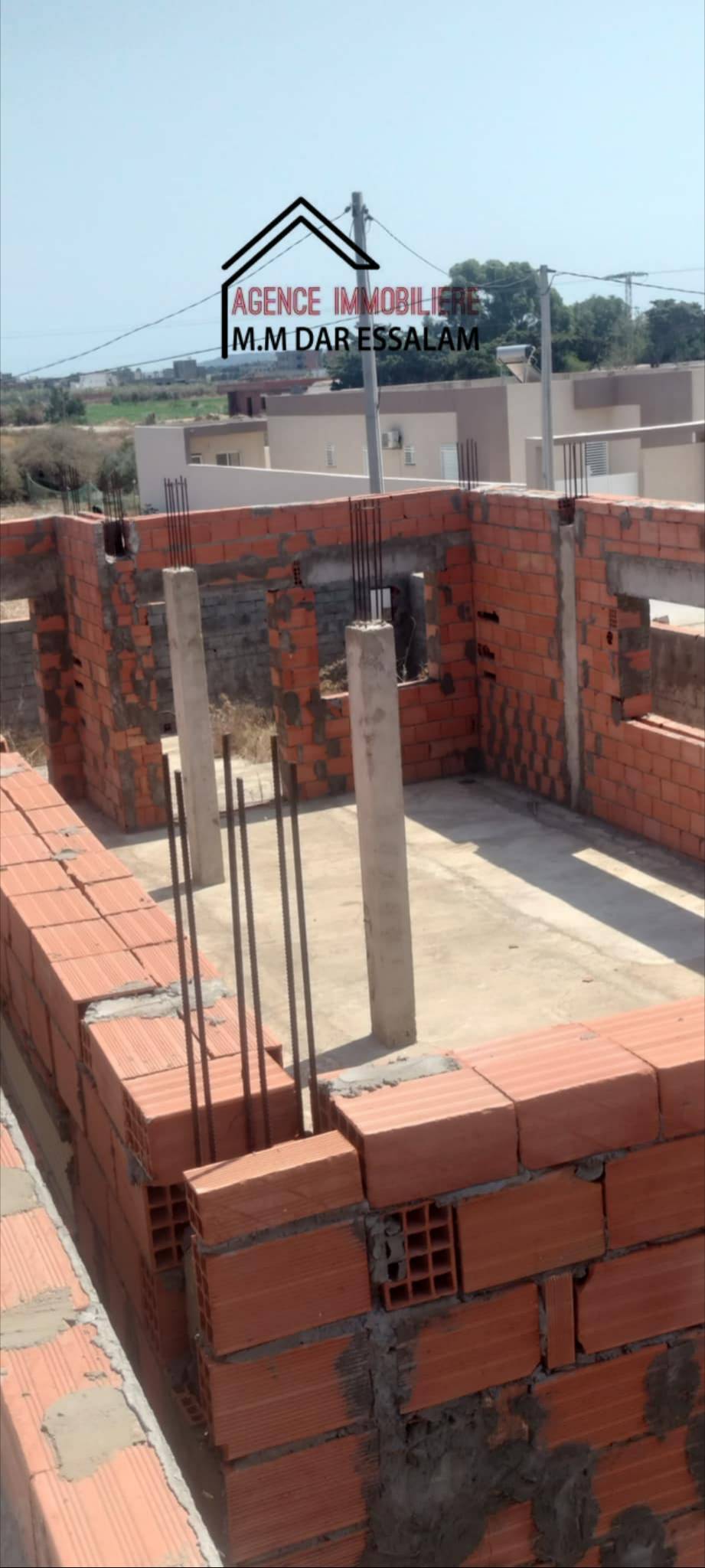 Kelibia Dar Allouche Vente Maisons Maison avec studio inachevs  dar allouche