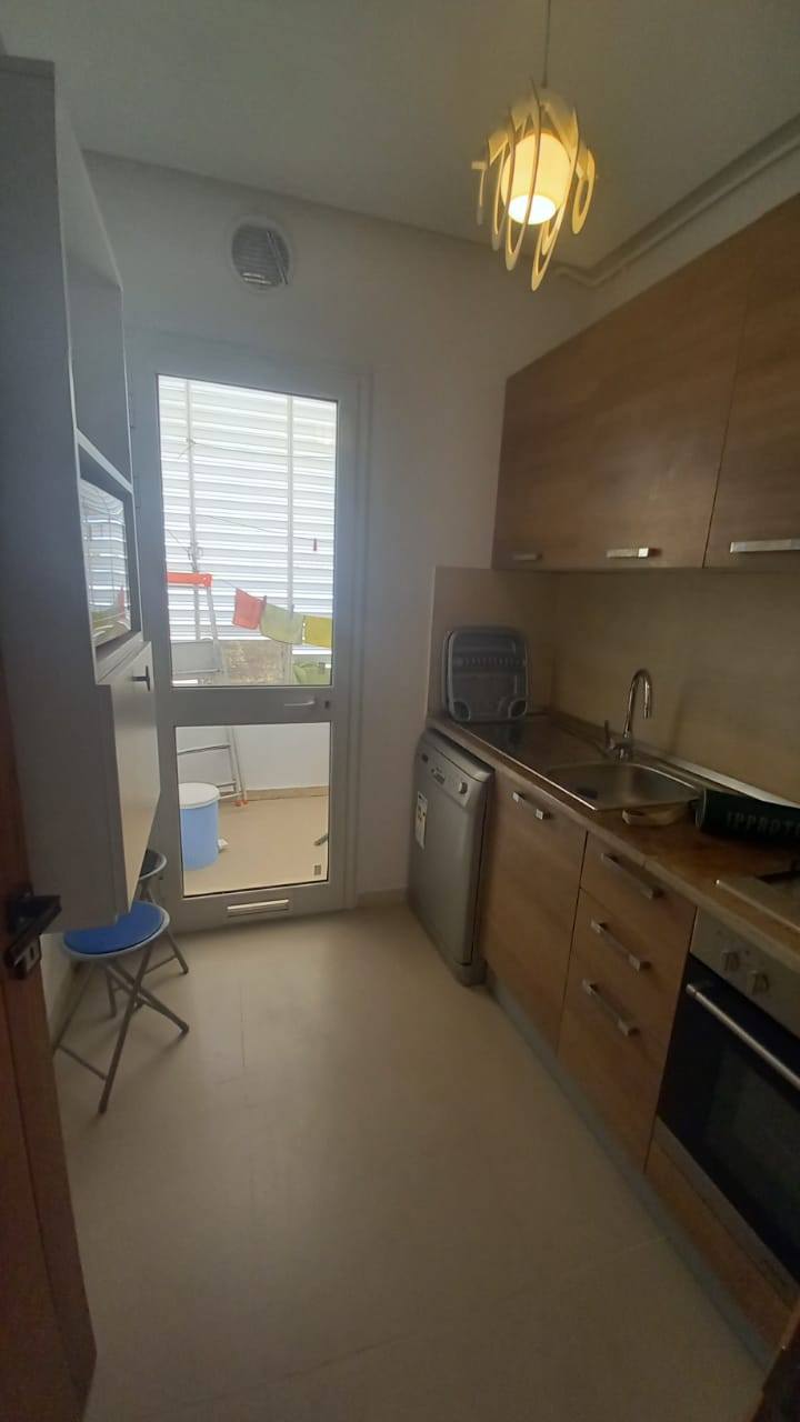 La Marsa El Aouina Location Appart. 2 pices Al s1 hs meubl