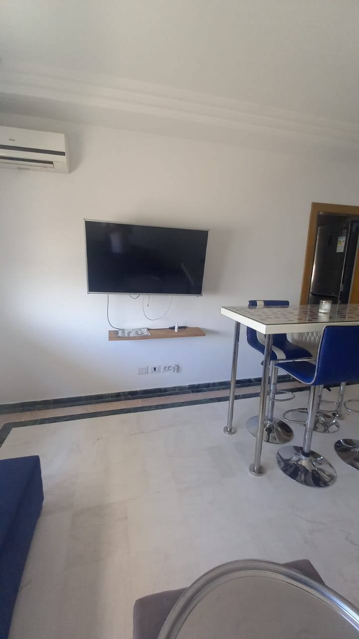La Marsa El Aouina Location Appart. 2 pices Al s1 hs meubl