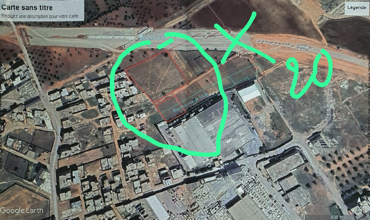 Mnihla Mnihla Terrain Terrain nu Opportunit d investissement