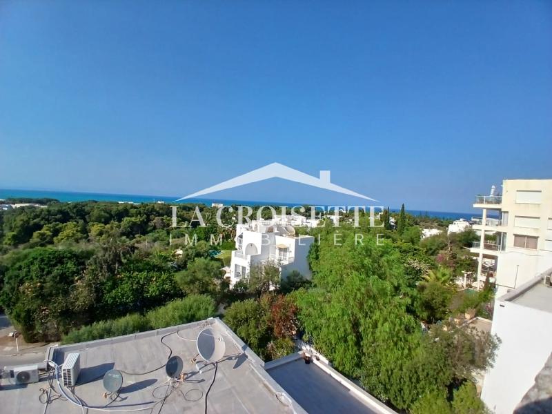 La Marsa Gammart Location Duplex Duplex s2 vue sur mer  gammarth zdl0682