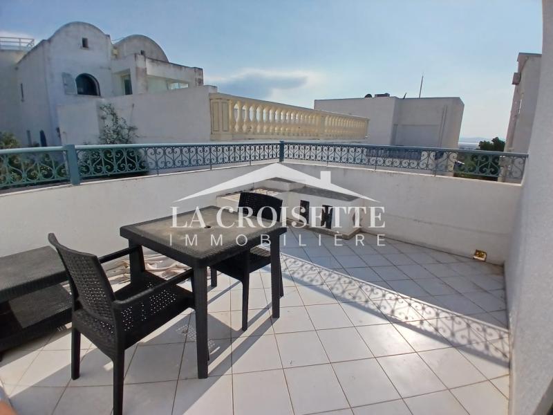 La Marsa Gammart Location Duplex Duplex s2 vue sur mer  gammarth zdl0682
