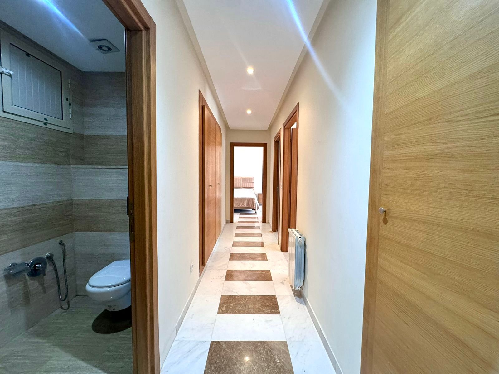 Ain Zaghouan Jardins de Carthage Location Appart. 4 pices Bel appartement s3 meubl au jardin de carthage