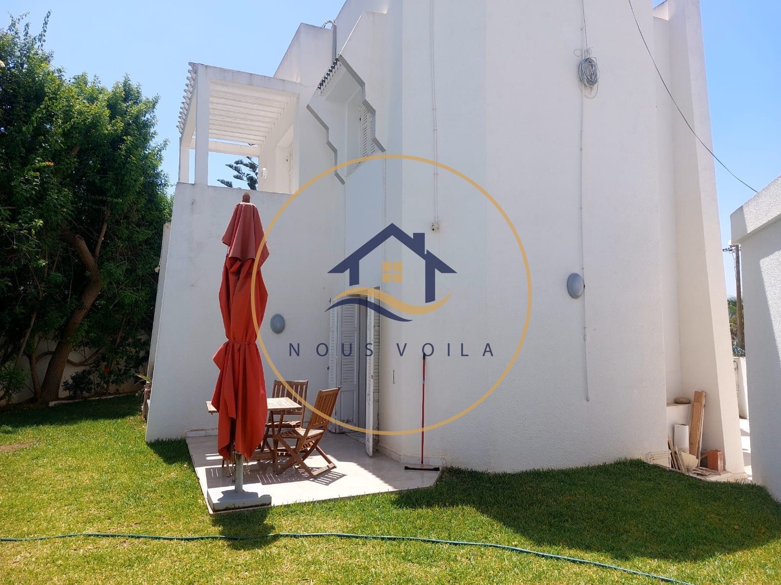La Marsa Marsa Ennassim Location Maisons Villa s5 avec piscine  la marsa vlm0015