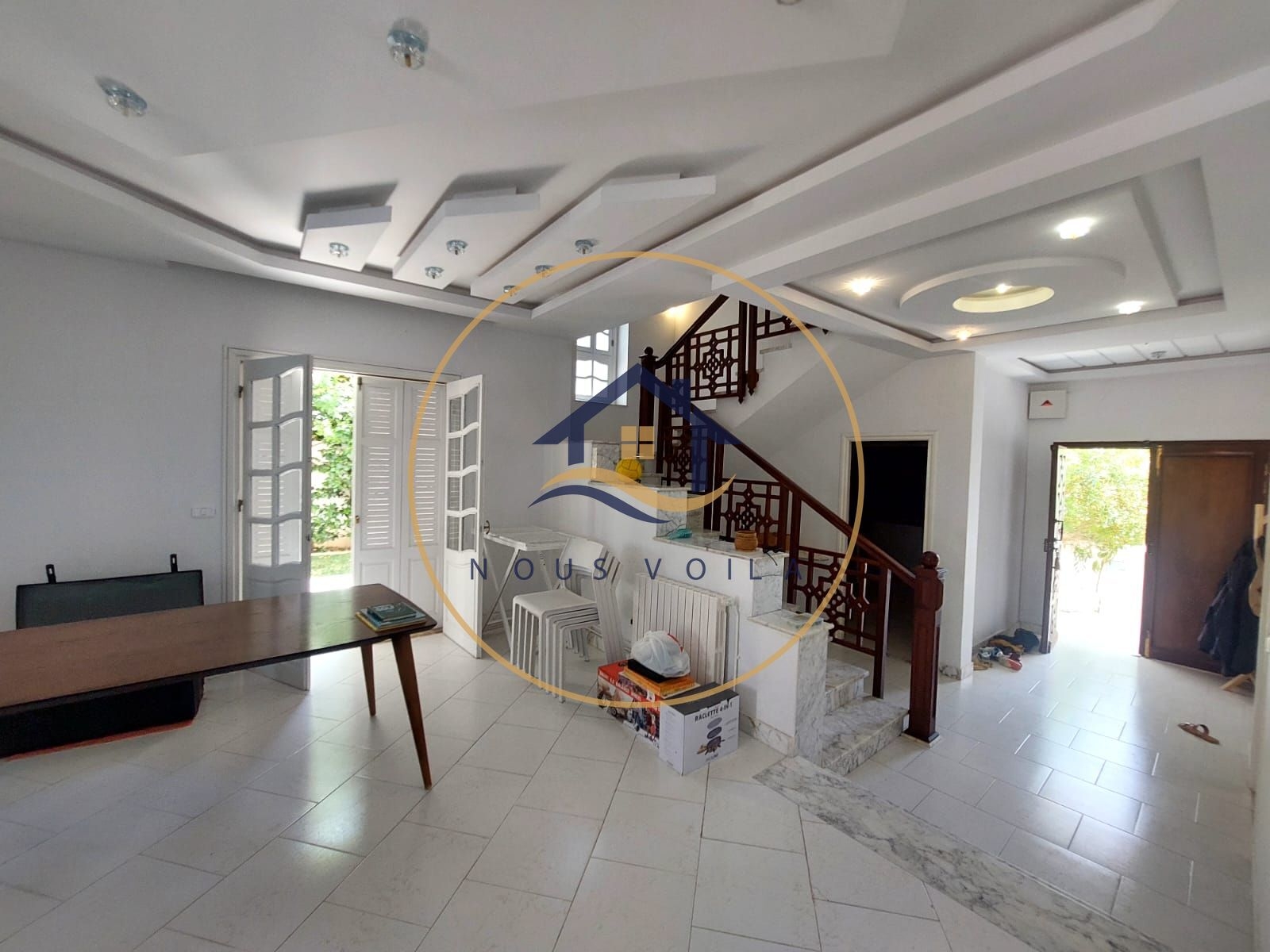 La Marsa Marsa Ennassim Location Maisons Villa s5 avec piscine  la marsa vlm0015