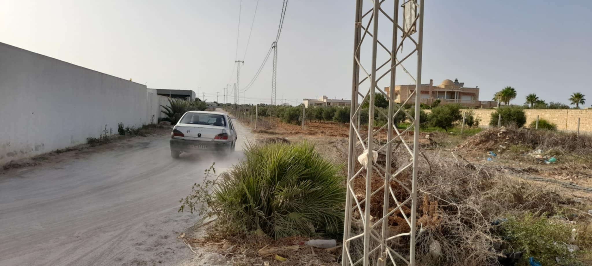 Beni Khiar El Maamoura Terrain Terrain nu Daroufa plage