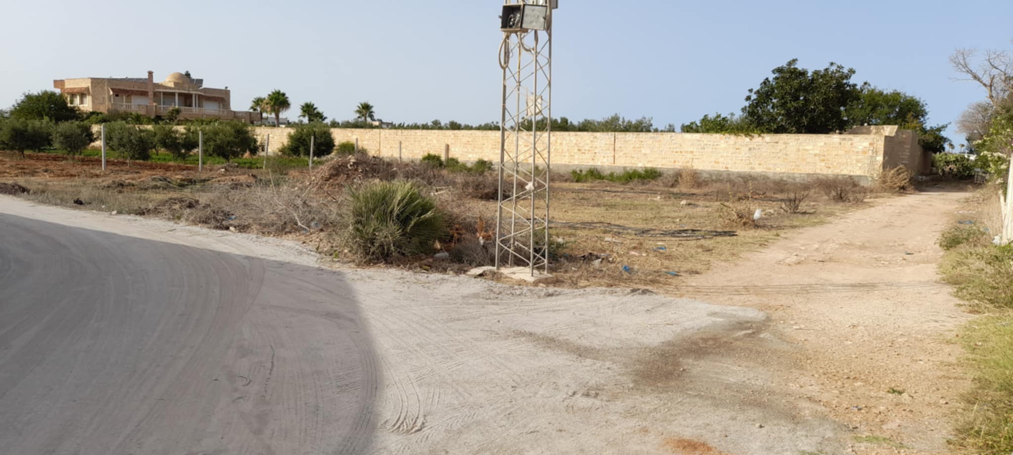 Beni Khiar El Maamoura Terrain Terrain nu Daroufa plage