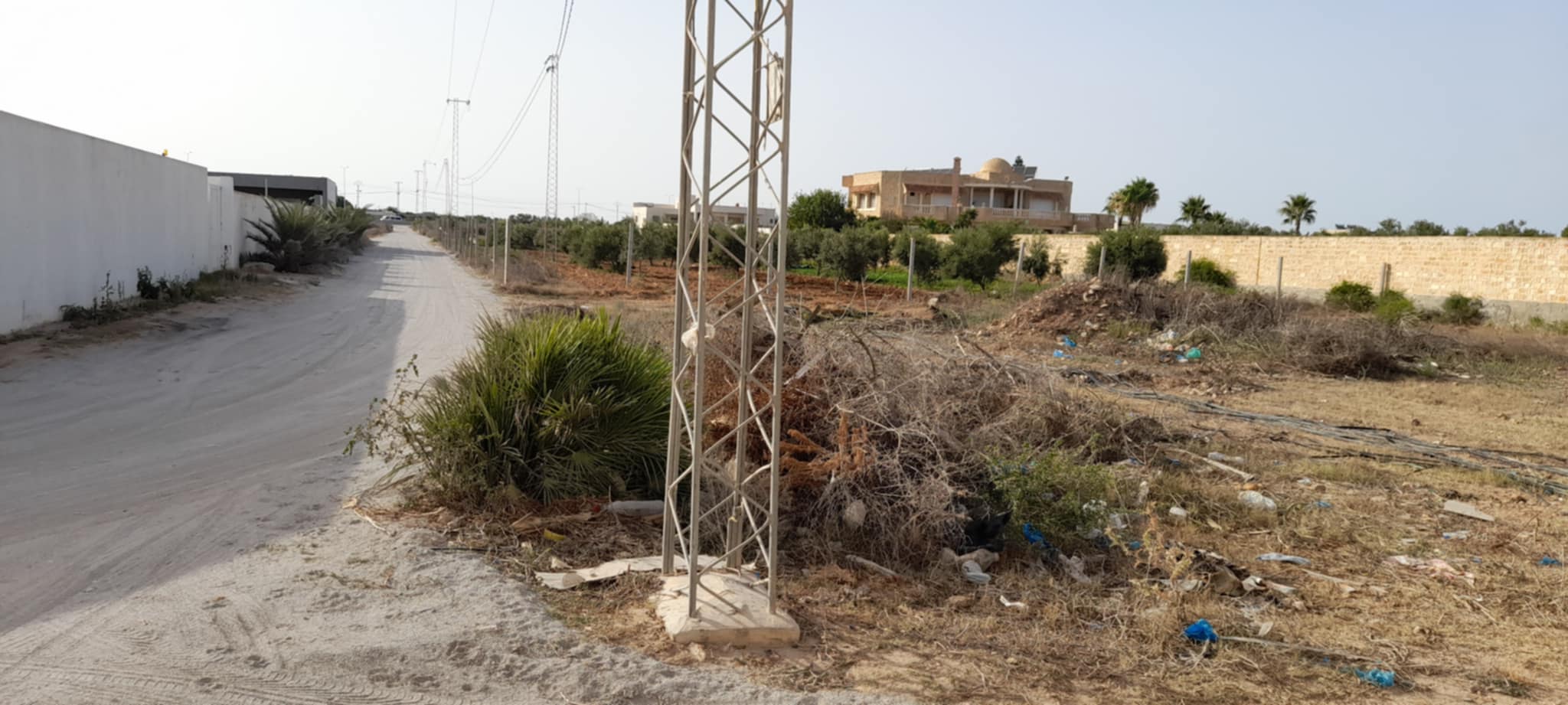 Beni Khiar El Maamoura Terrain Terrain nu Daroufa plage