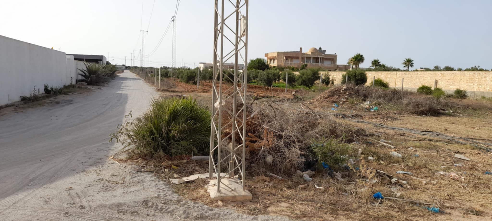 Beni Khiar El Maamoura Terrain Terrain nu Daroufa plage