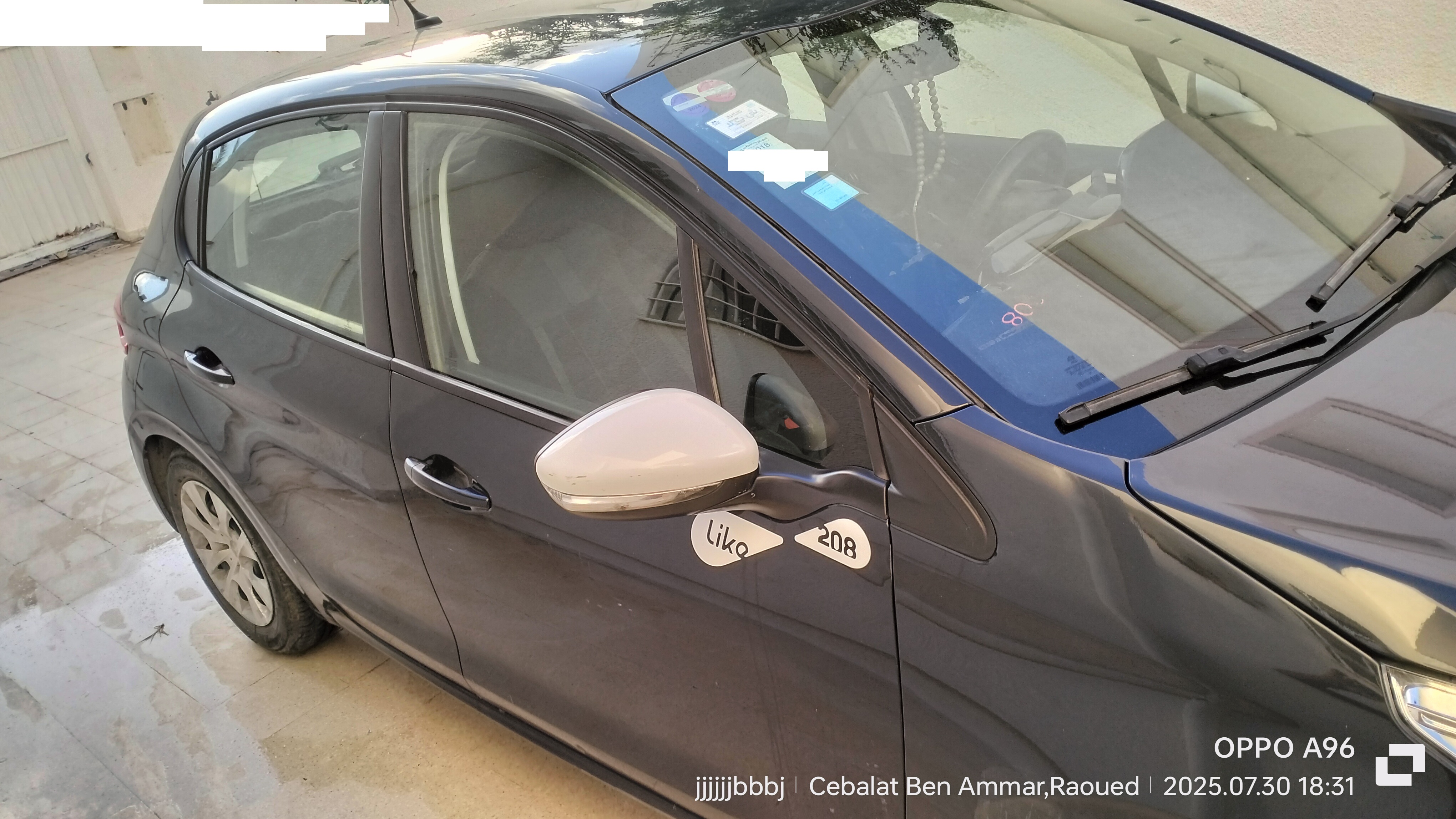 Raoued Cite El Ghazala 1 Peugeot 208 Voiture peugeot 208 1er main anne 2019