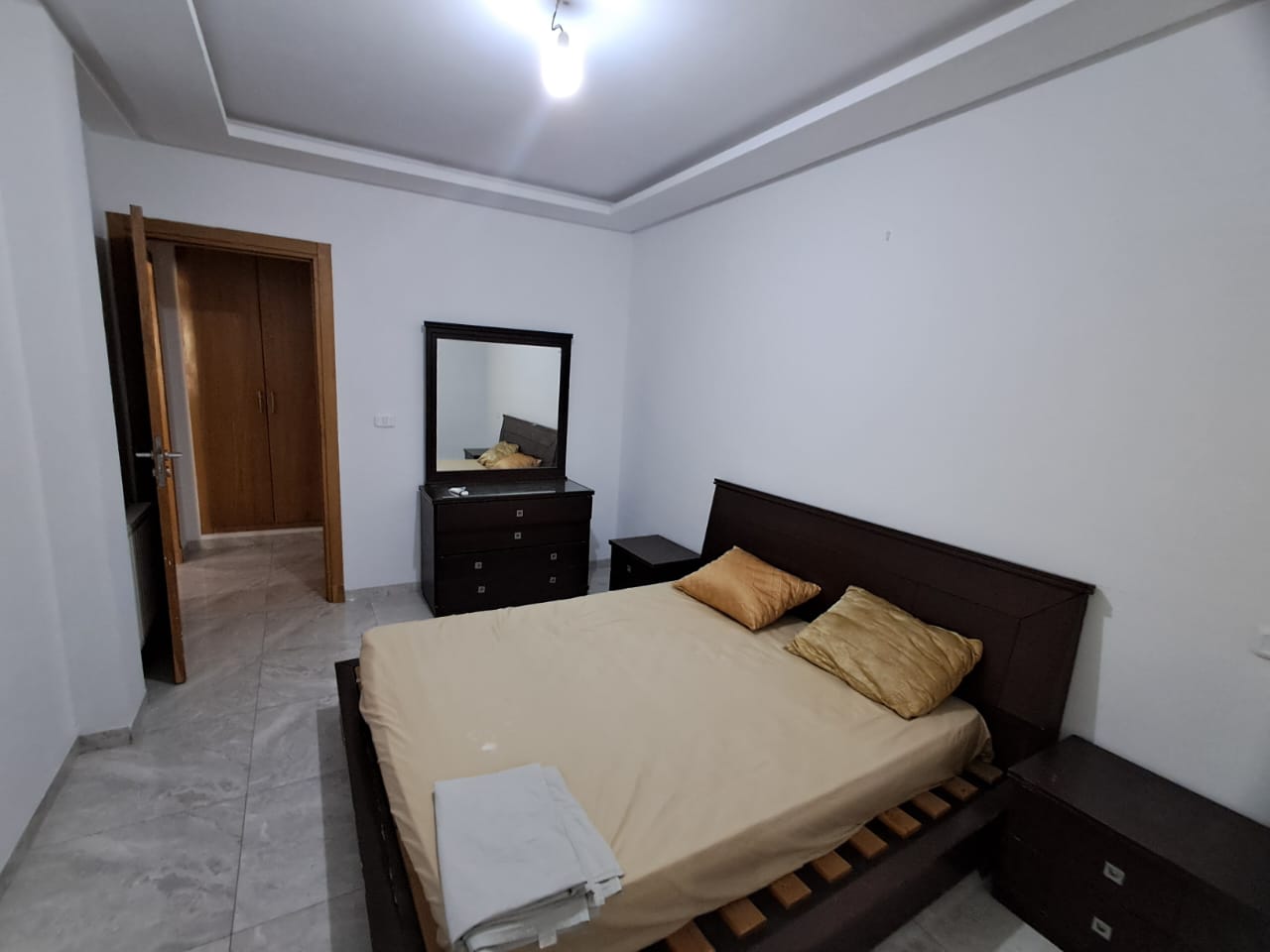 La Marsa El Aouina Location Appart. 2 pices Appartement splus 1 meublee   lwahat