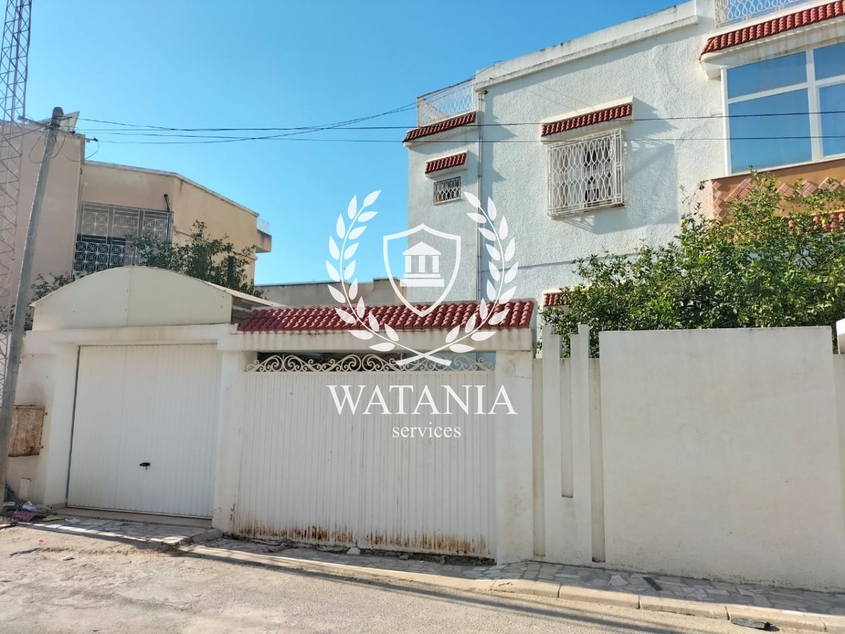 Raoued Cite El Ghazala 1 Vente Maisons Villa 2 niveaux