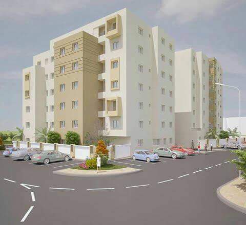 La Soukra Borj Louzir Location Appart. 3 pices S plus 2 spacieux  borj louzir