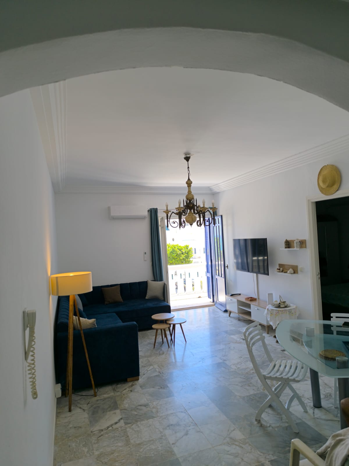 La Marsa Gammart Location vacances Appart. 2 pices Appartement  meubl vue mer
