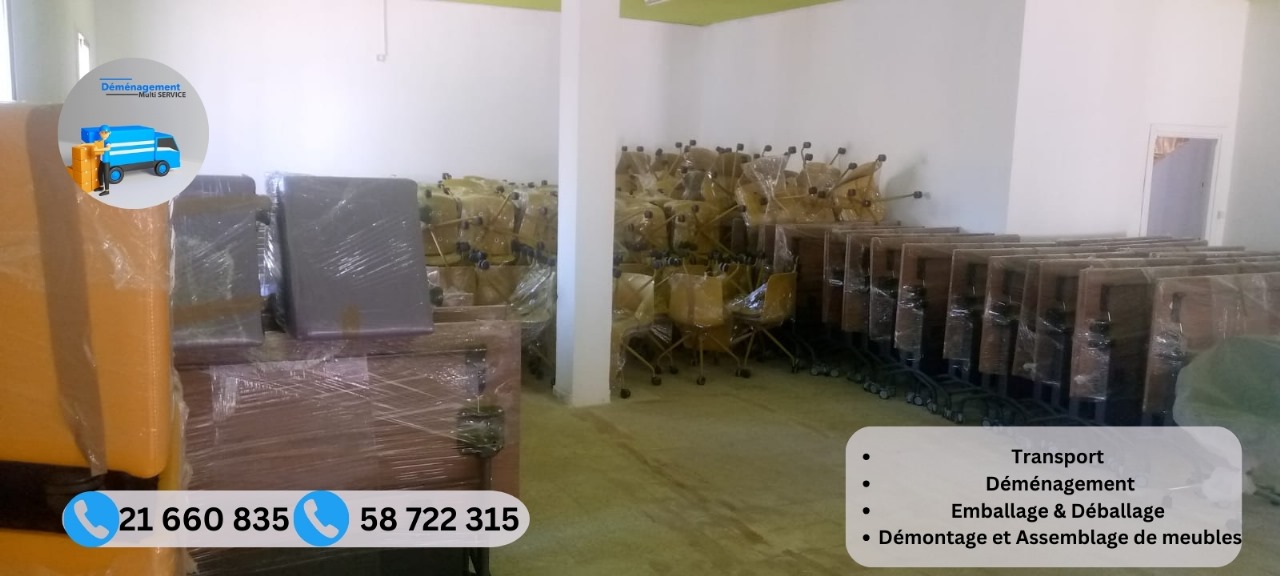 Ariana Ville Cite Ennasr 1 Tranport & dmnagement Autre Dmnagement complet