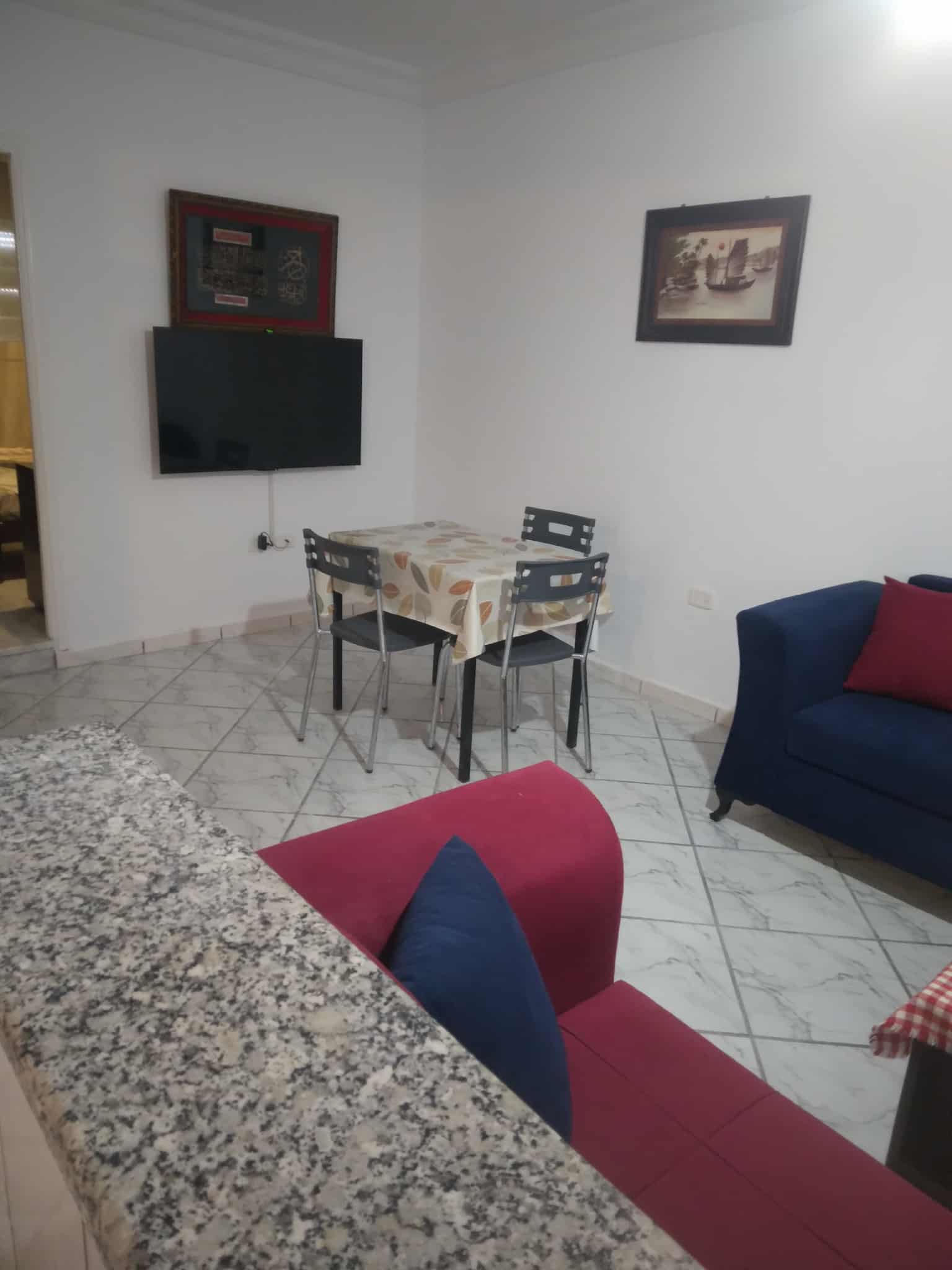 Carthage Salambo Location Appart. 2 pices S1 luxe meuble pres station train carthage salambo