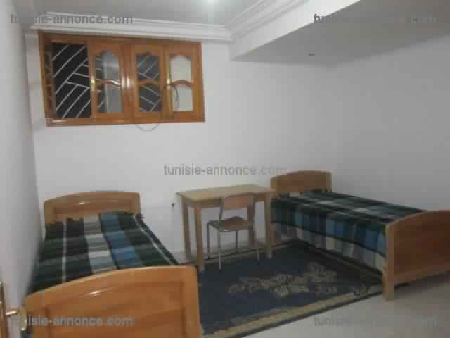 Mannouba Denden Location Appart. 3 pices S2 meuble tres propre pres station metro artisanat