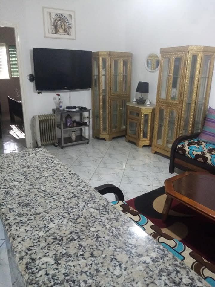 Carthage Salambo Location Appart. 2 pices S1 luxe meubl prs station train carthage salambo