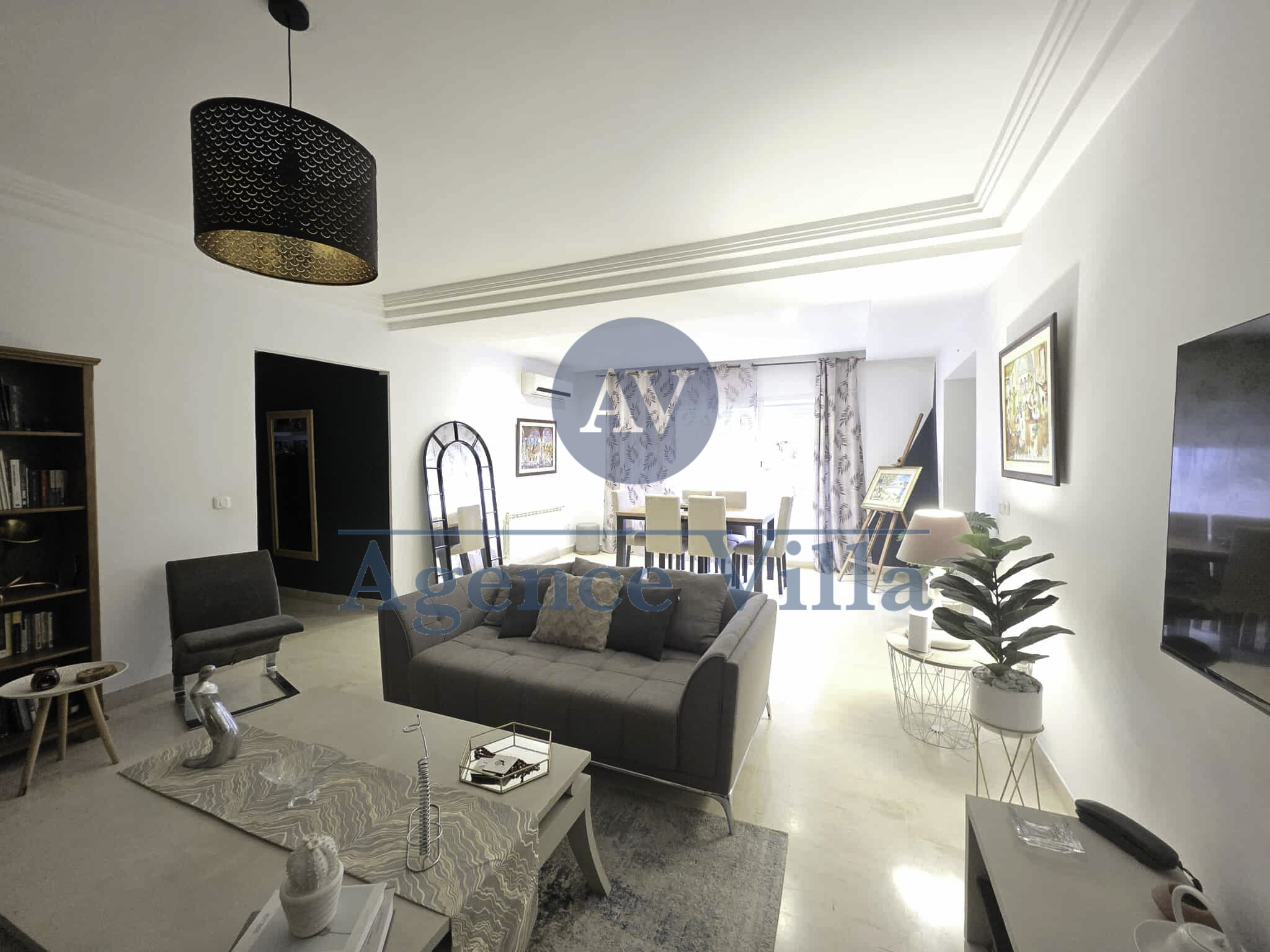 Ain Zaghouan Jardins de Carthage Location Appart. 4 pices Un appartement s3 au jardin de carthage