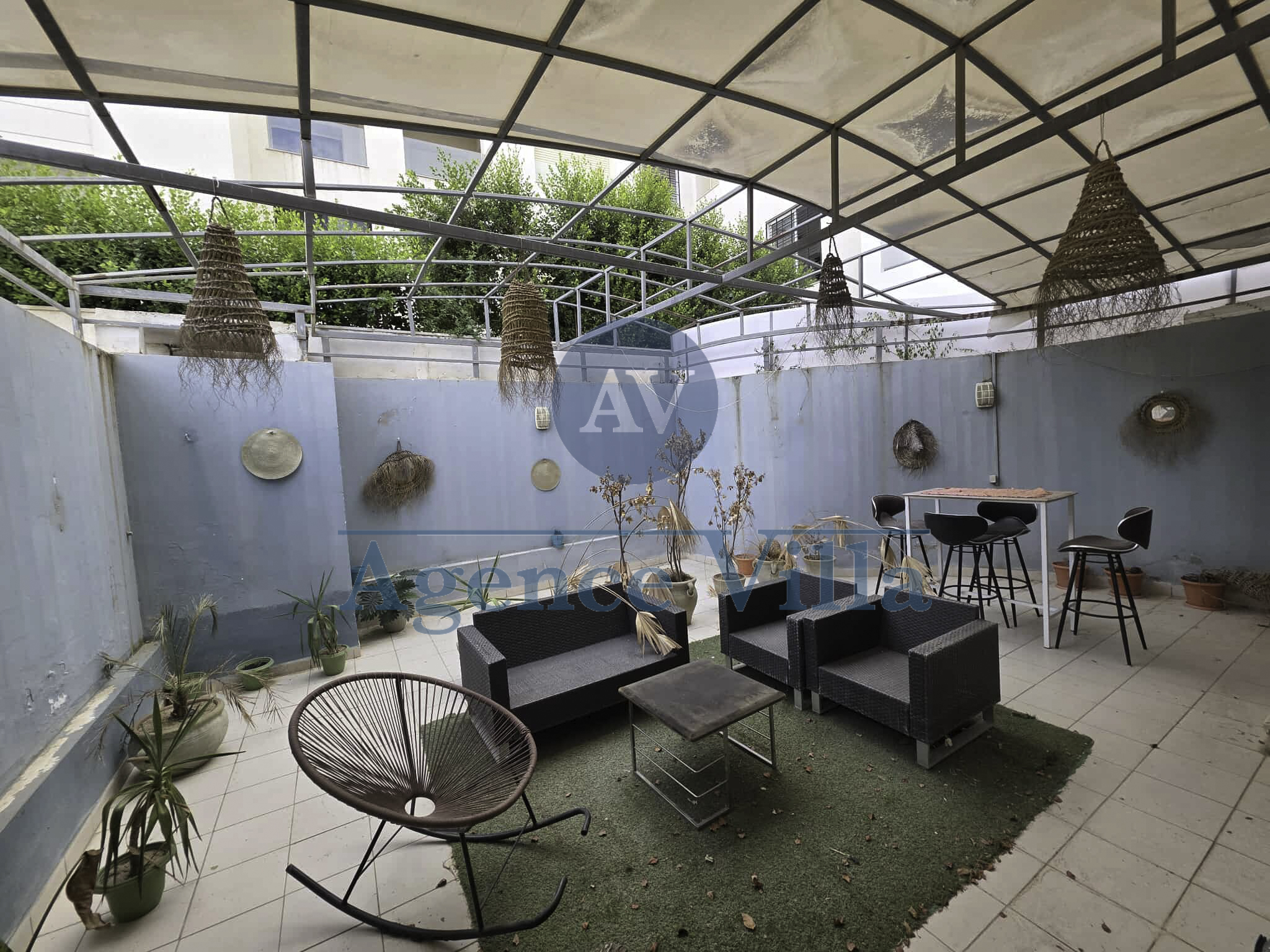 Ain Zaghouan Jardins de Carthage Location Appart. 4 pices Un appartement s3 au jardin de carthage