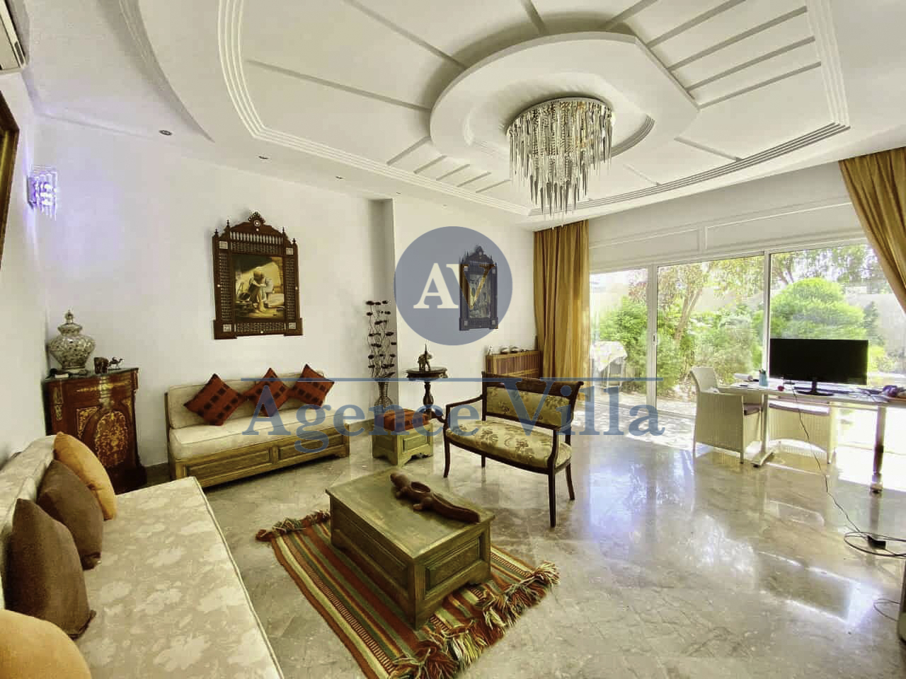 La Marsa Marsa Ennassim Location Maisons Une villa s3  la marsa avec terrasse