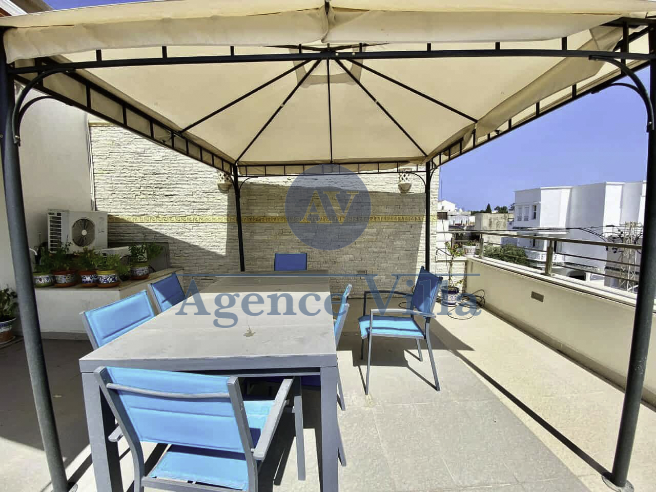 La Marsa Marsa Ennassim Location Maisons Une villa s3  la marsa avec terrasse