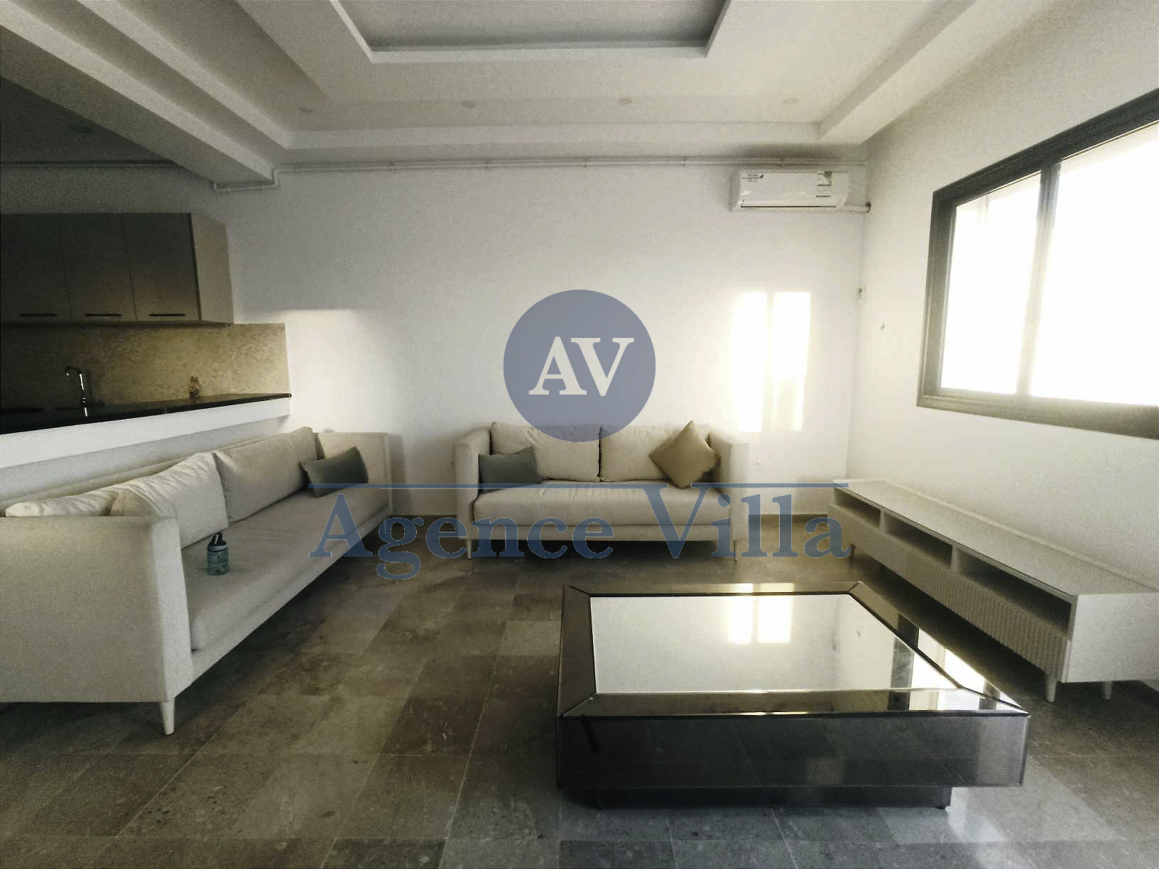 La Marsa Cite Erriadh Location Appart. 2 pices Un appartement s1  la marsa avec terrasse