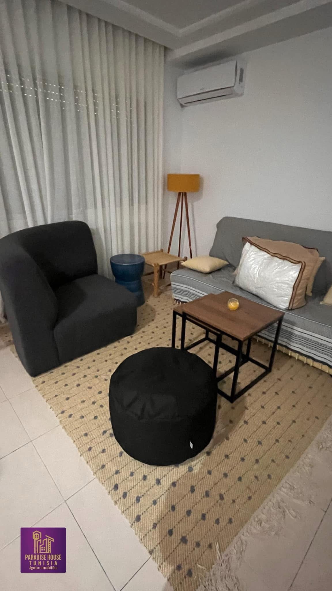 Ariana Ville Cite De La Sante Location Appart. 2 pices S 1 etat neuf propose meubl