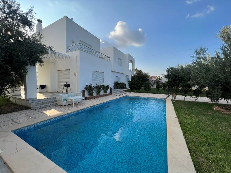 Hammamet&nbsp;Hammamet&nbsp;Vente&nbsp;Maisons&nbsp;V412 villa majorelle zone monchar