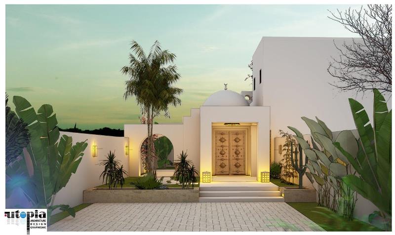 Hammamet&nbsp;Hammamet&nbsp;Vente&nbsp;Maisons&nbsp;V547 villa folla 2 hammamet villa c