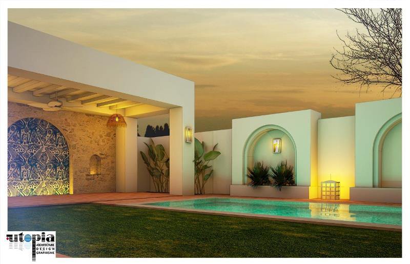 Hammamet&nbsp;Hammamet&nbsp;Vente&nbsp;Maisons&nbsp;V547 villa folla 2 hammamet villa c