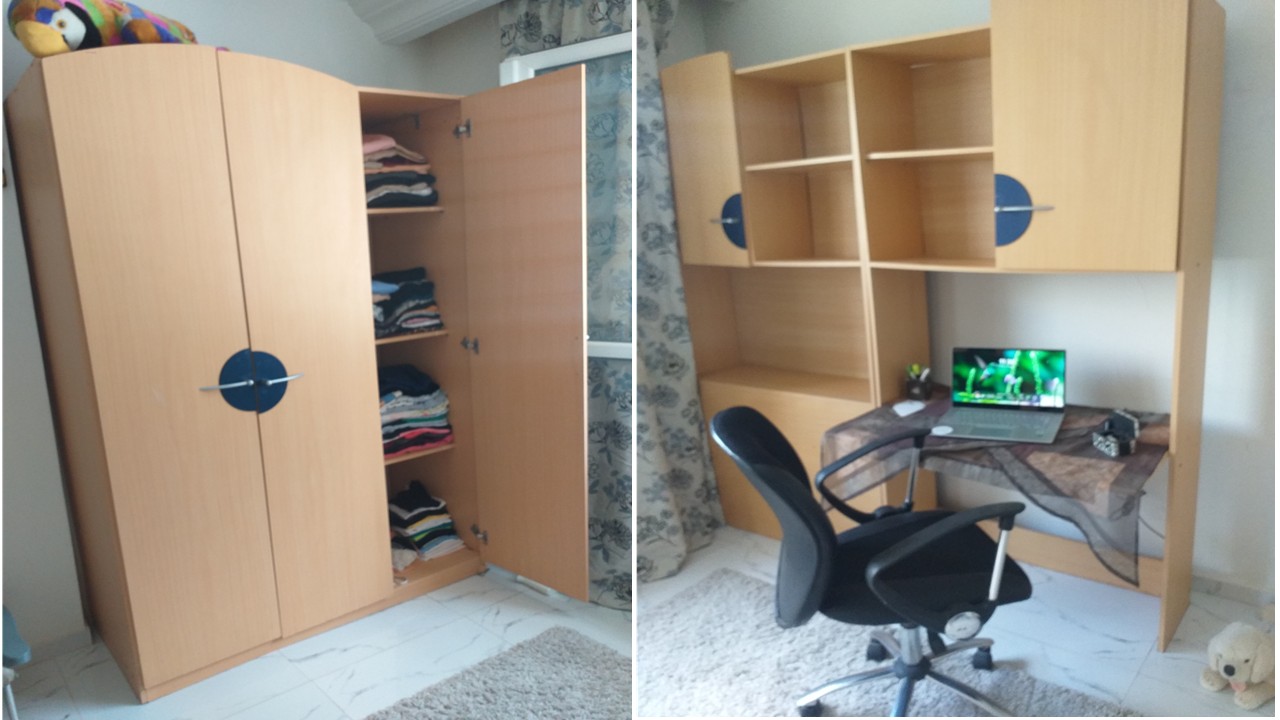 Raoued Cite El Ghazala 2 Meubles de bureau Rangements De Bureau Armoire bibliothque bureau