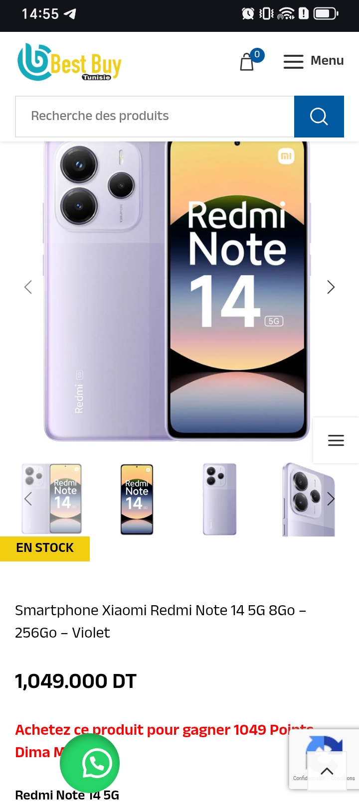 Fouchana Cite El Misk Xiaomi Autre Modle Smartphone xiaomi redmi note 14