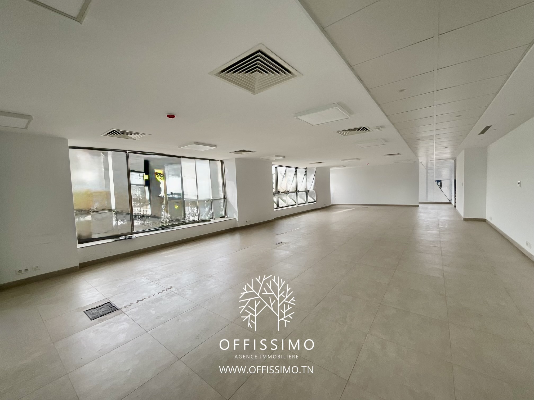 Ain Zaghouan Jardins de Carthage Vente Surfaces Bureau jardin de carthage 250m